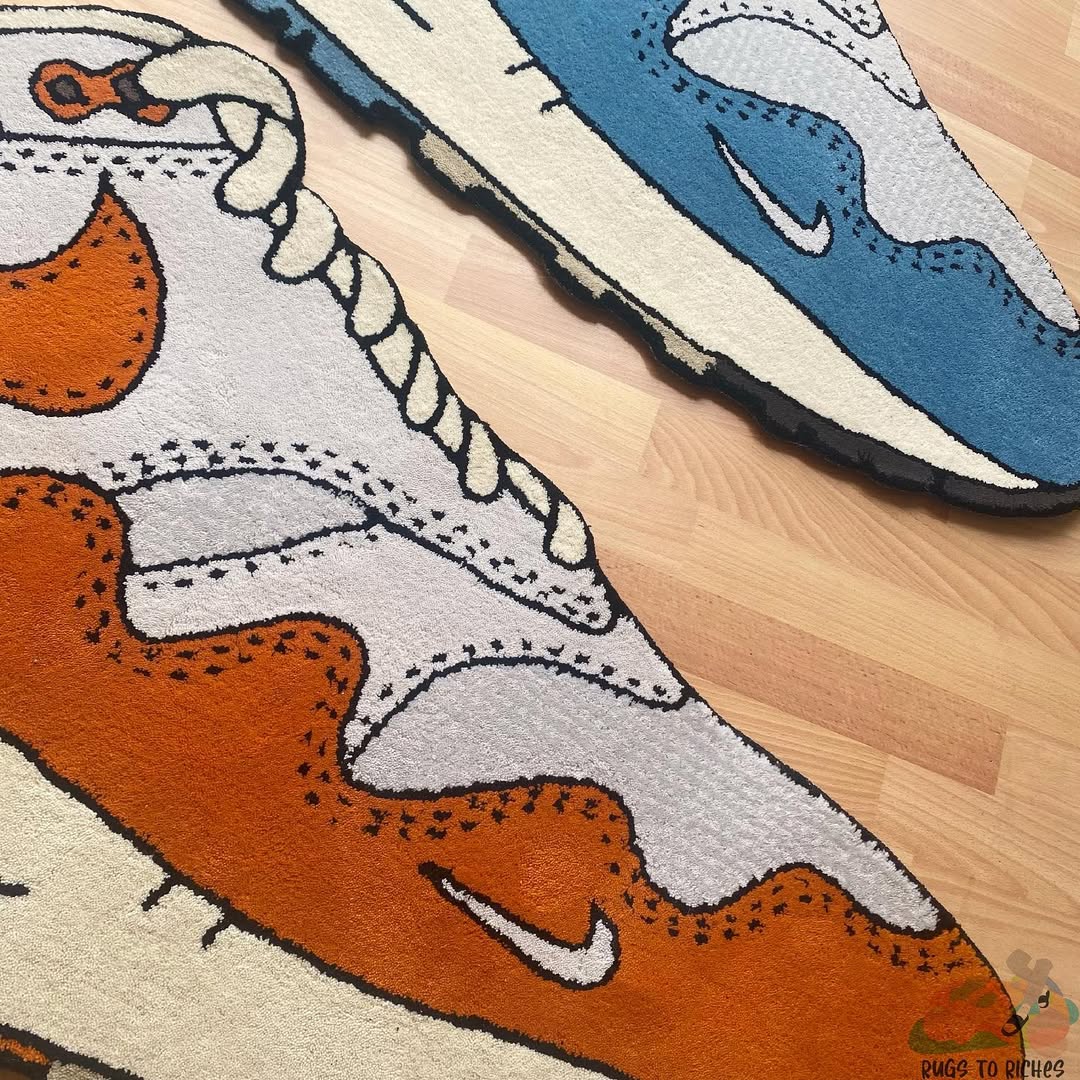 'NIKE AIRMAX 1 PATTA' HANDTUFTED RUG