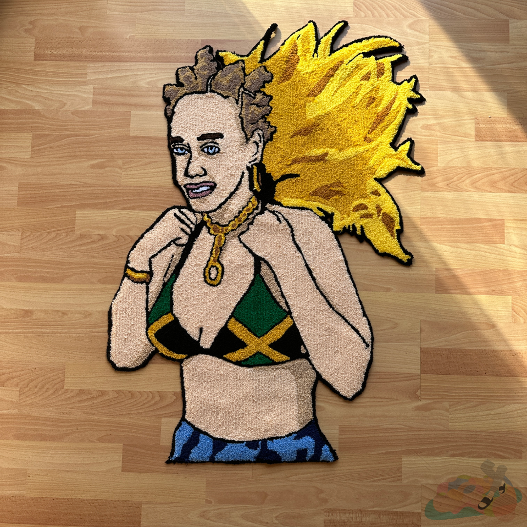 ‘ADELE @ CARNIVAL’ HANDTUFTED RUG