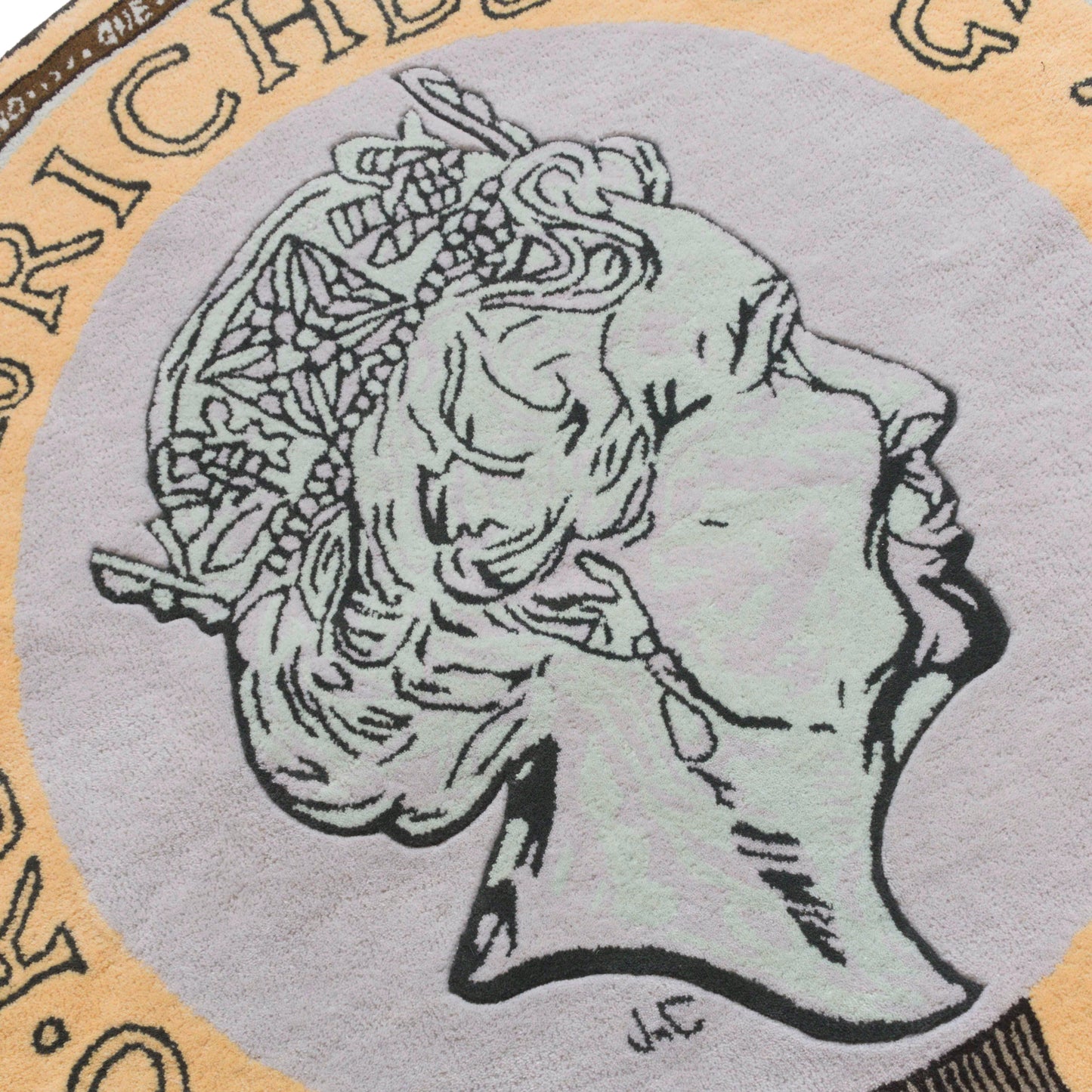 '5 YEAR ANNIVERSARY' HANDMADE RUG