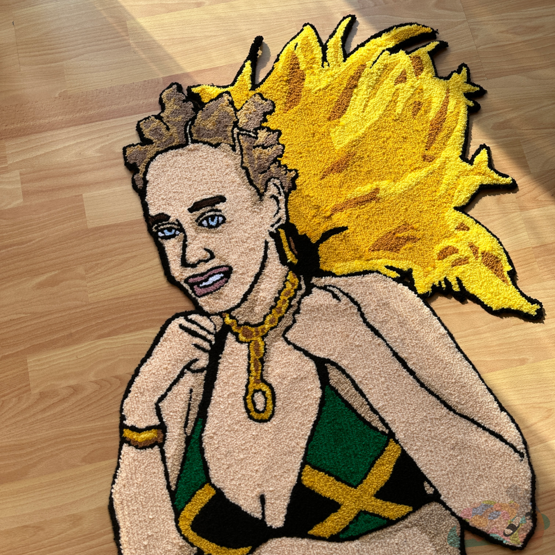 ‘ADELE @ CARNIVAL’ HANDTUFTED RUG