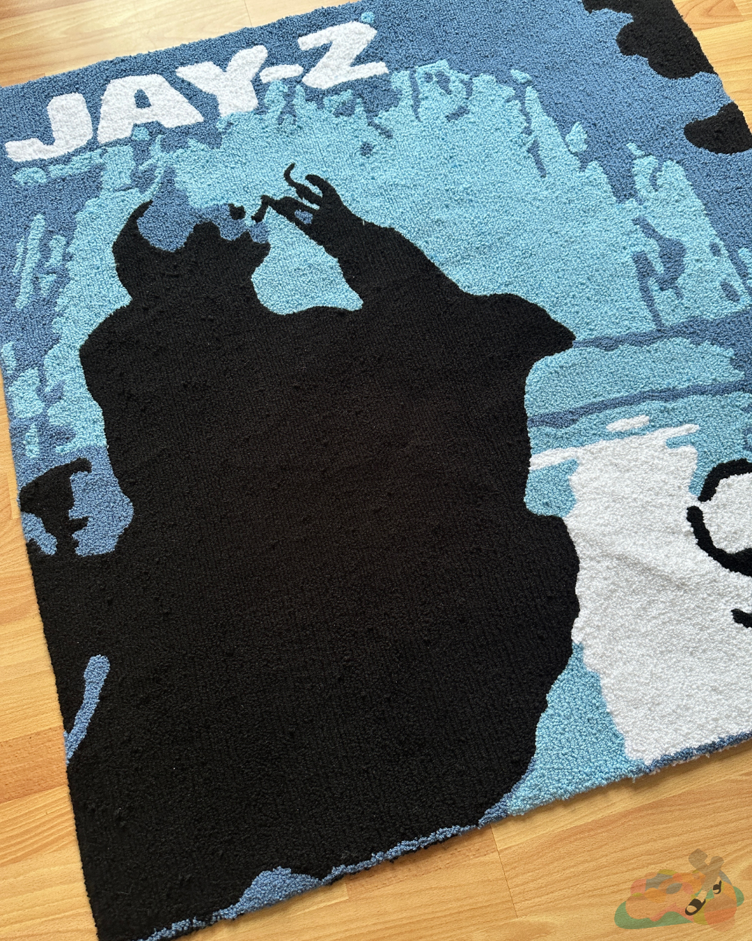 ‘JAY Z - THE BLUEPRINT’ HANDTUFTED RUG