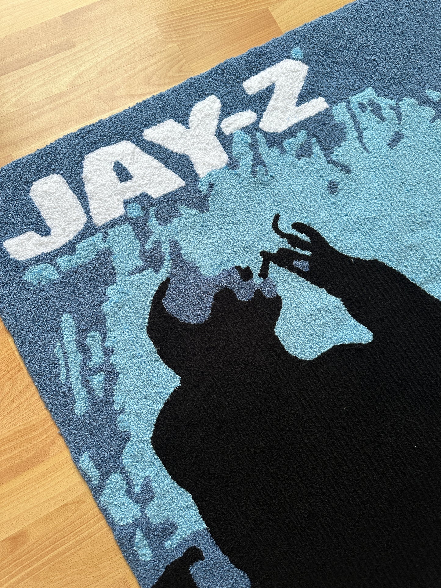 ‘JAY Z - THE BLUEPRINT’ HANDTUFTED RUG