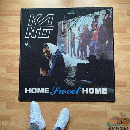 ‘KANO - HOME SWEET HOME’ PRINTED RUG