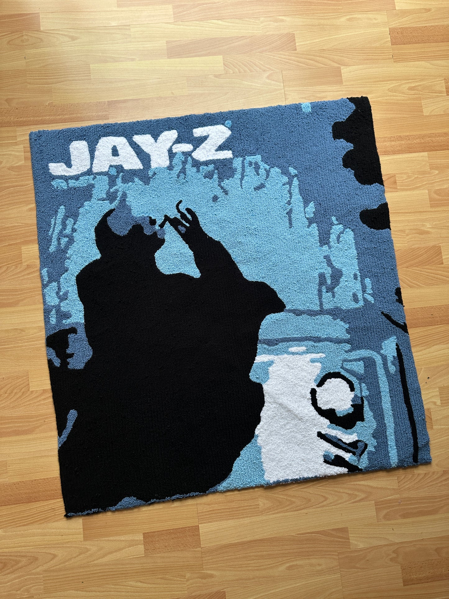 ‘JAY Z - THE BLUEPRINT’ HANDTUFTED RUG