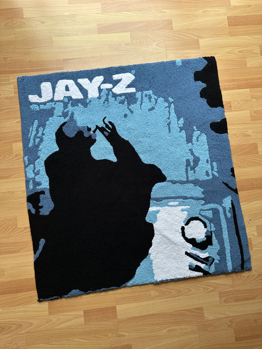 ‘JAY Z - THE BLUEPRINT’ HANDTUFTED RUG