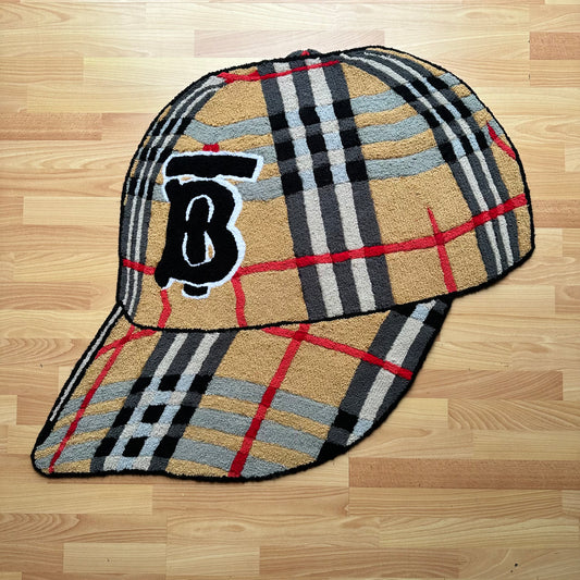 ‘BURBERRY CAP’ HANDTUFTED RUG